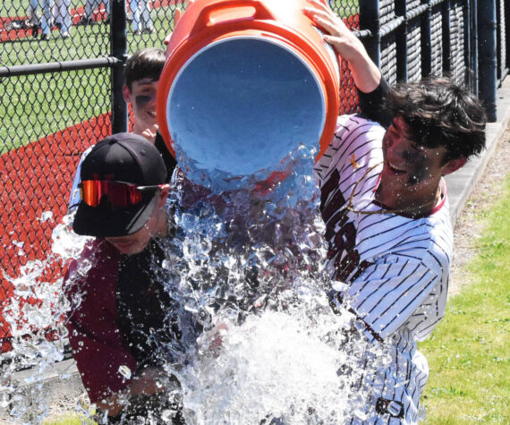 Nicholas Zeller-Singh/Kitsap News Group
Kingston celebrates its first state berth in 12 years.