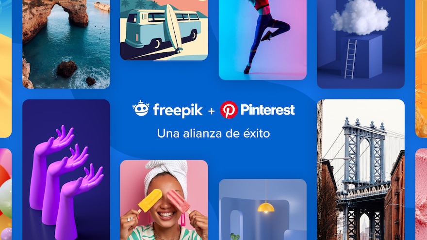 Freepik y Pinterest: una alianza de éxito