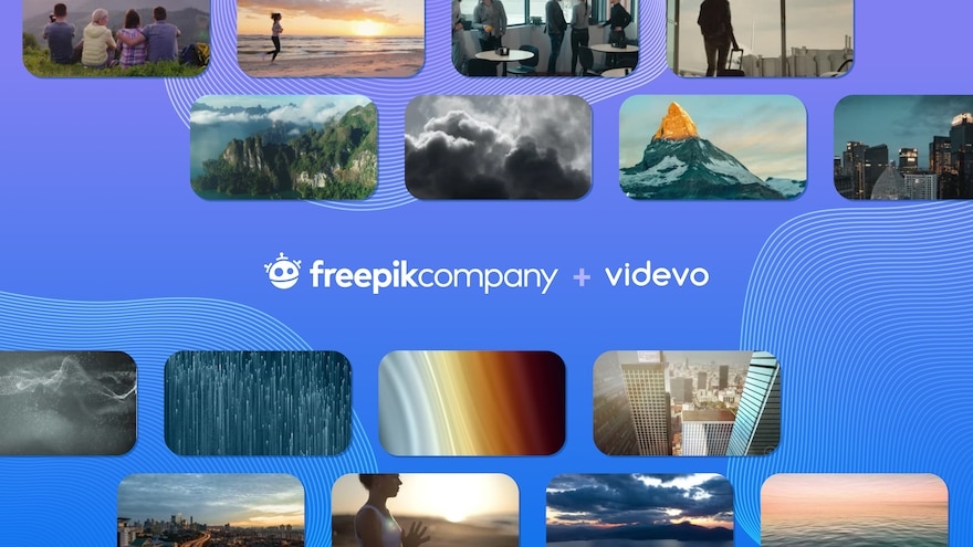 Freepik Company enters the video and audio categories with the acquisition of UK-based Videvo