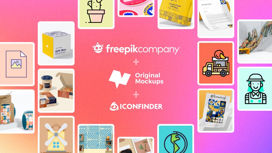 Freepik Company refuerza su carácter internacional adquiriendo la colombiana Original Mockups y la danesa Iconfinder